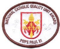 Catholic Quality Unit Award - Patch