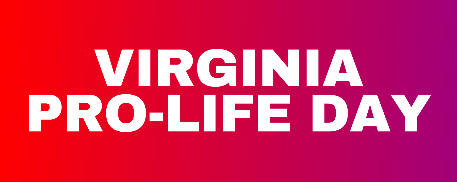 Virginia Pro-Life Day